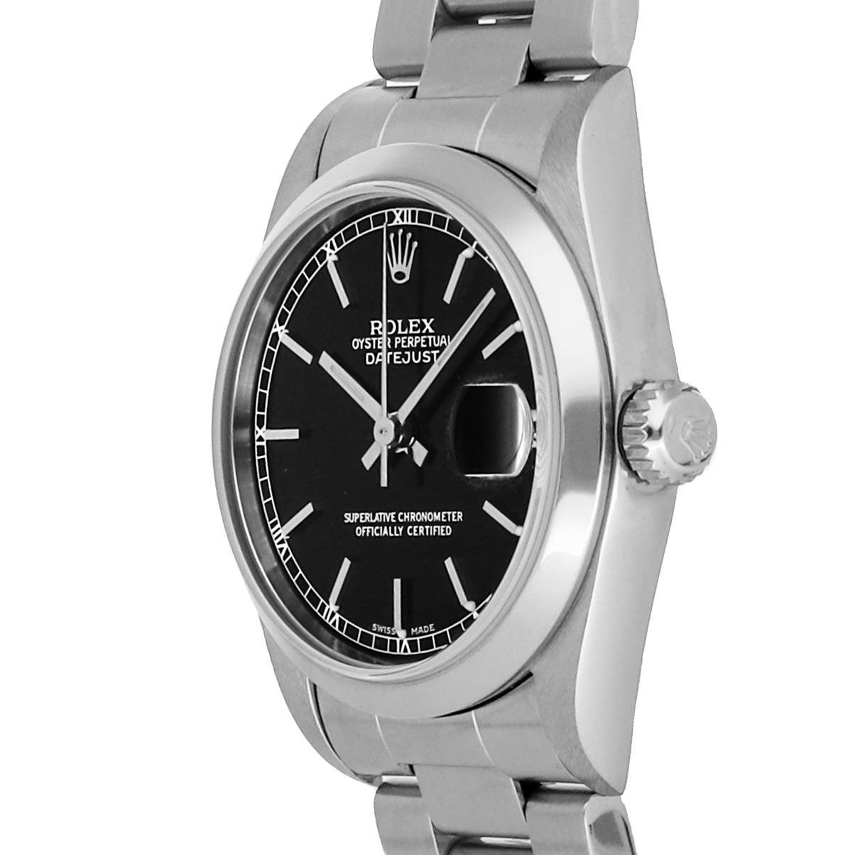 Rolex Super Clone Watch : Datejust 68240 BLK IX OYS