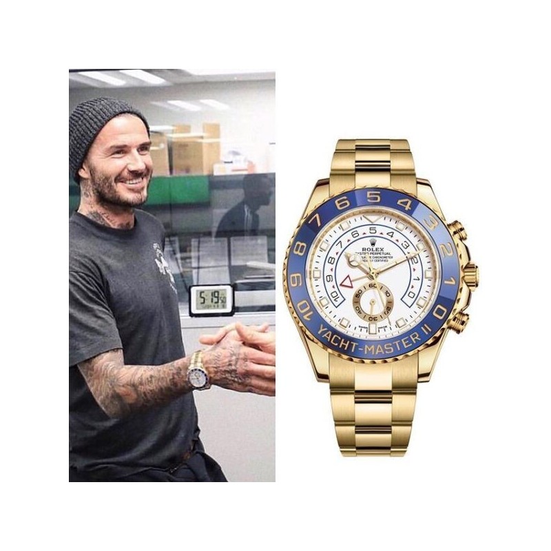 Rolex YACHT-MASTER II-（Gold Strap）m116688-0002