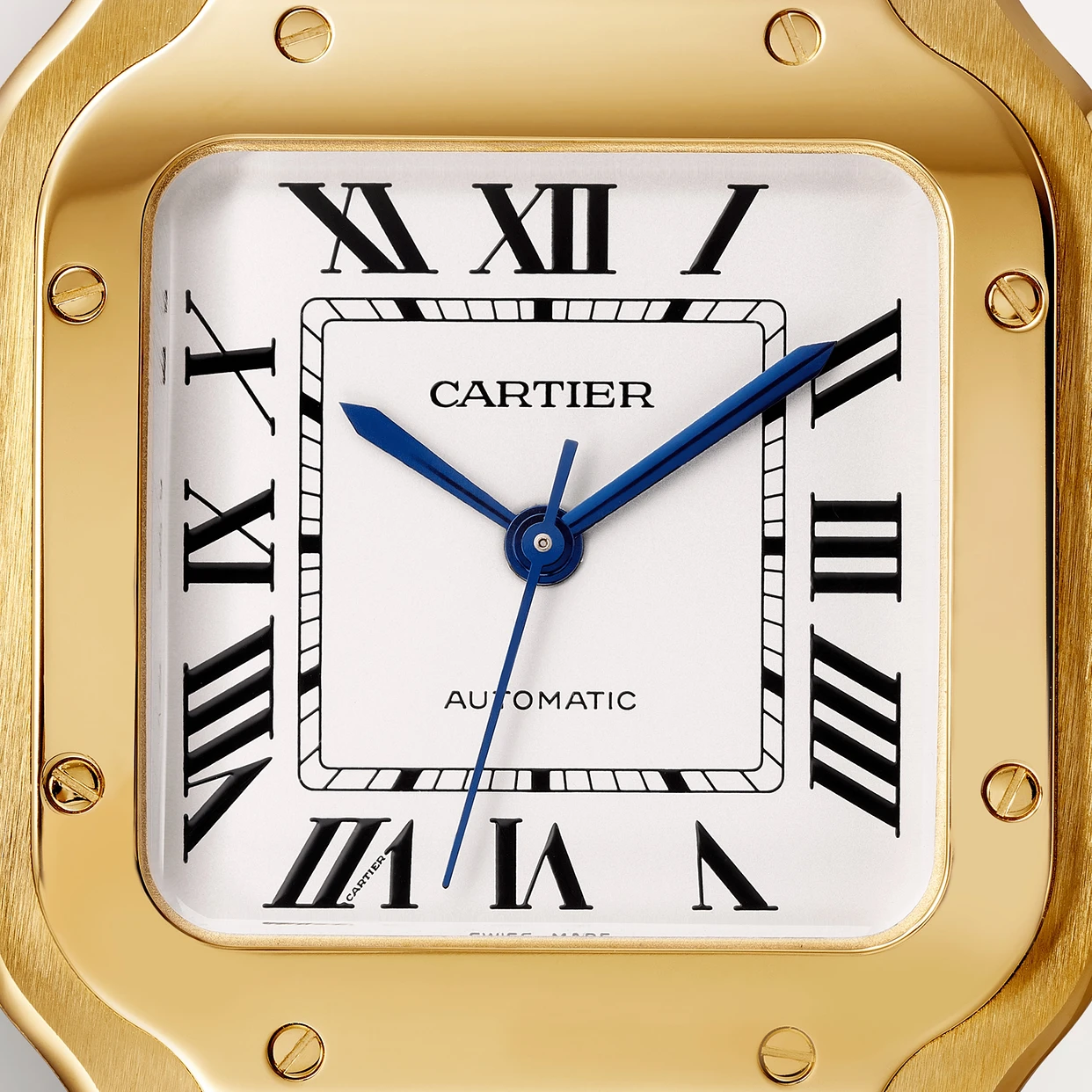 CARTIER SANTOS Gold Medium Model 35.1 mm WGSA0030