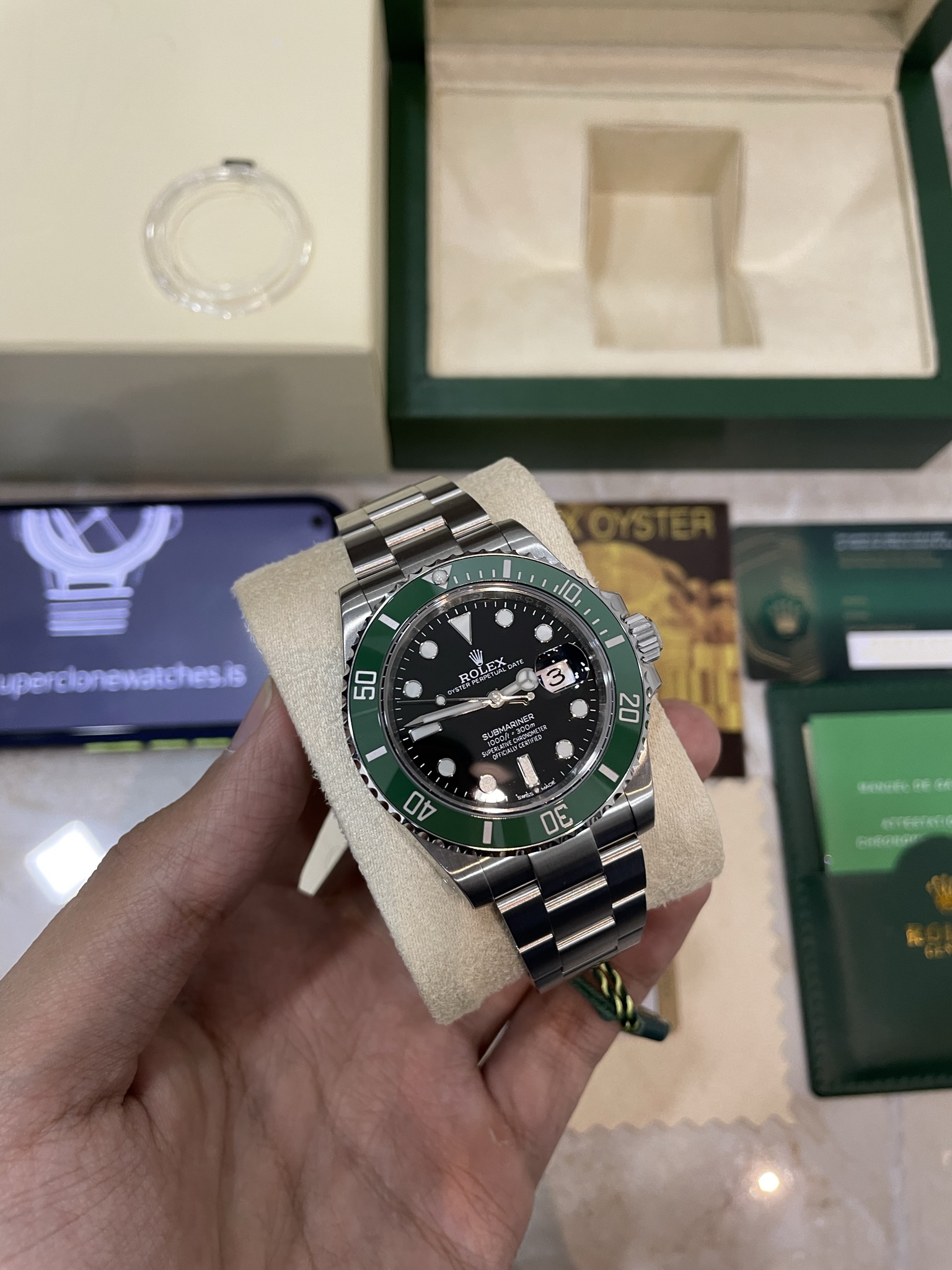 Rolex Submariner Ref126610LV Starbucks 41 mm 3235 Movement Super Replica