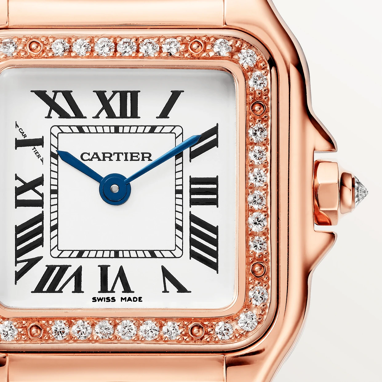 CARTIER PANTHÈRE Rose Gold Diamond 30mm Small Model WJPN0049