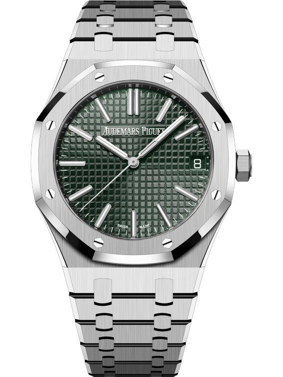 AUDEMARS PIGUET ROYAL OAK Khaki Green Dial 41mm 15510ST.OO.1320ST.09