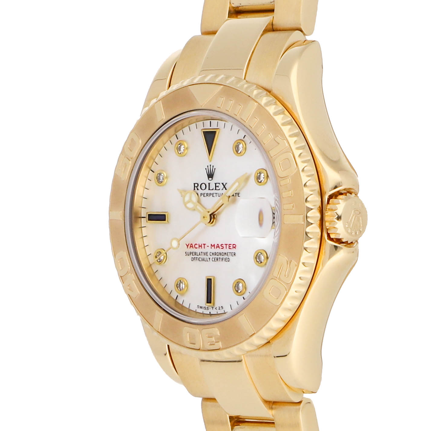 Rolex Super Clone Watch : Yacht-Master 168628 MOP DI SPH OYS