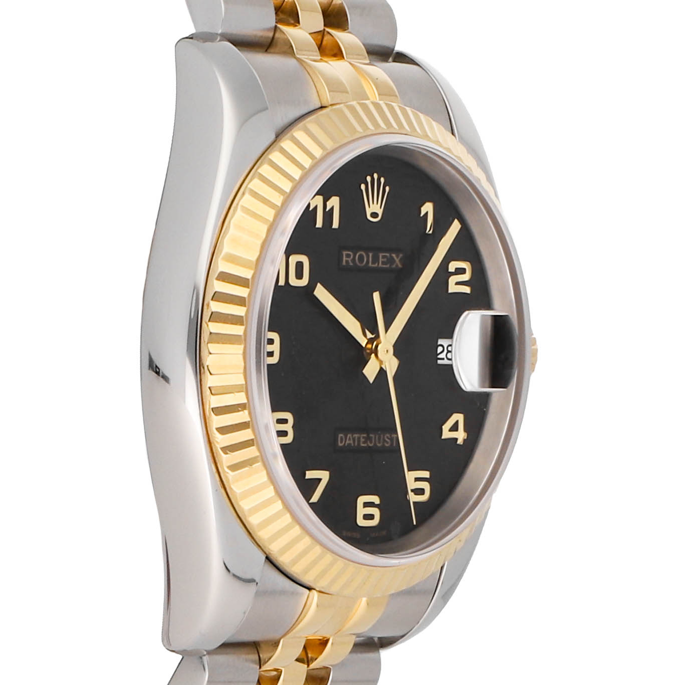 Rolex Super Clone Watch : Datejust 116233 BLK ARB JUB JUB