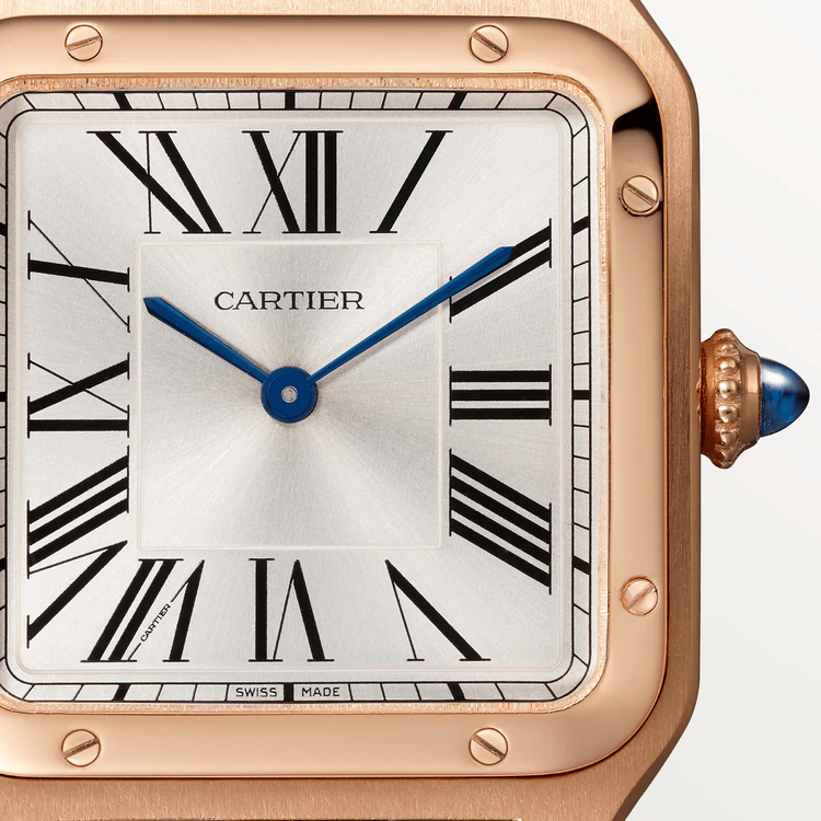 CARTIER SANTOS-DUMONT Rose Gold Mix 43.5mm WGSA0021