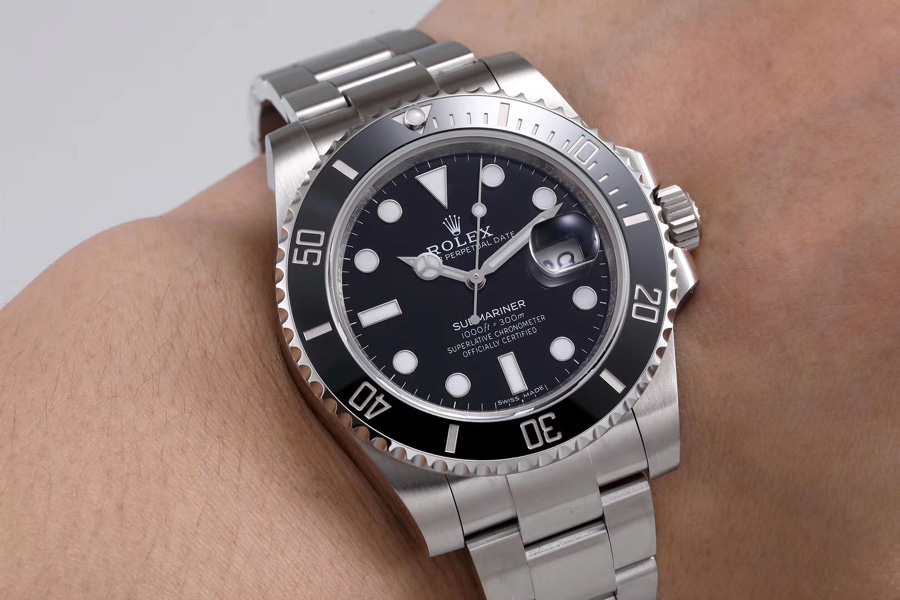 Rolex Submariner 116610LN-0001 Black Dial Watch (Black Water Ghost)