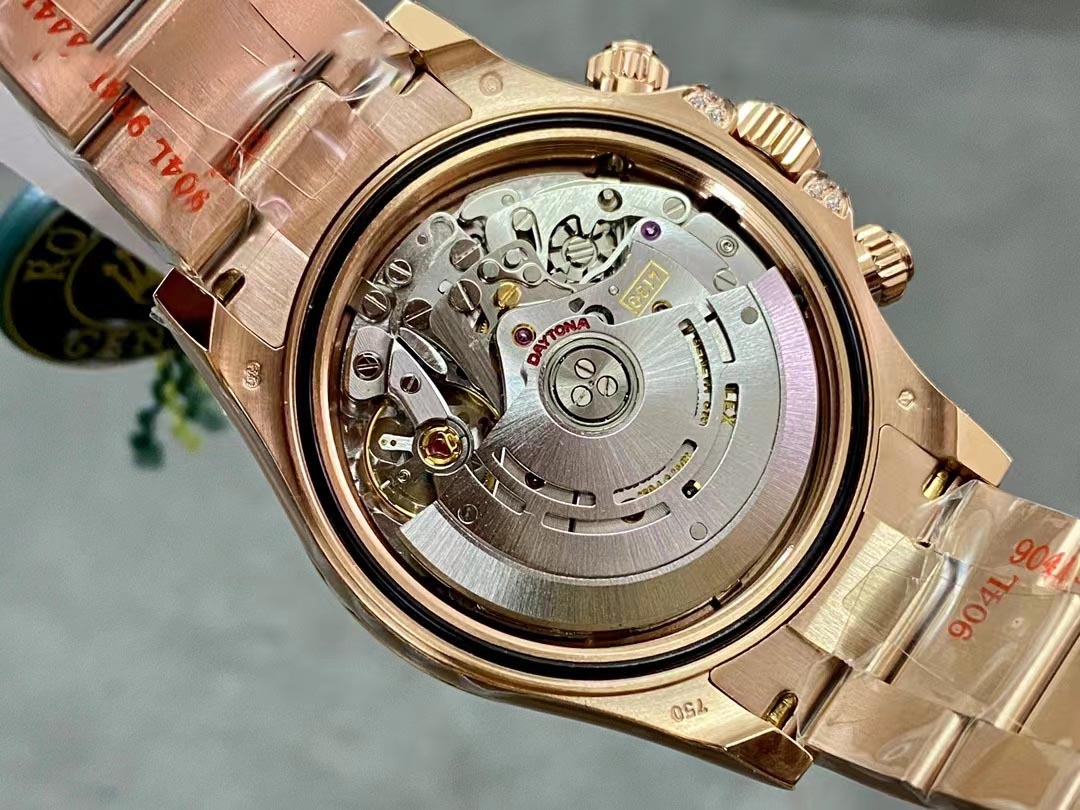 Rolex 116595 RBOW Cosmograph Daytona Rainbow 18k Rose Gold