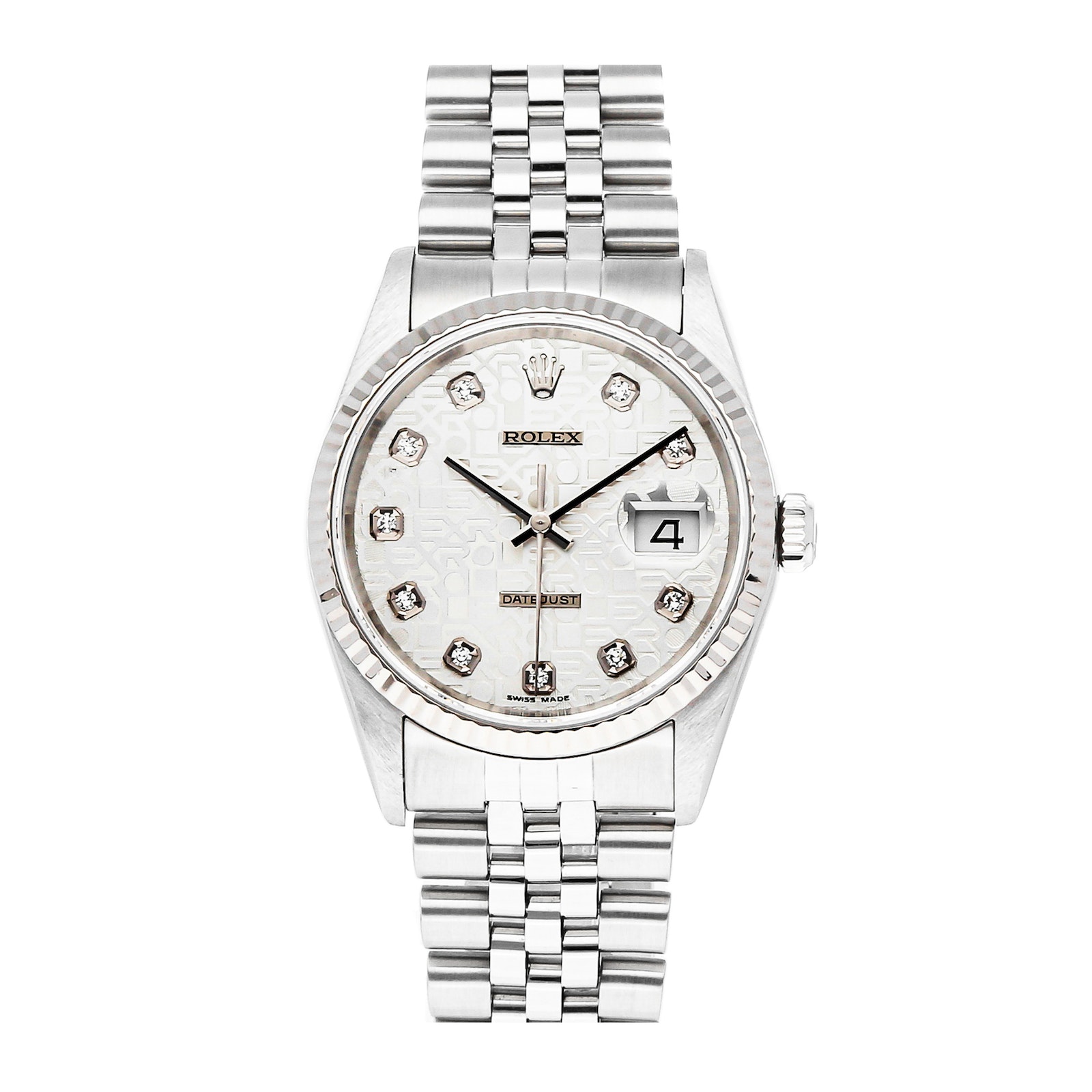 Rolex Super Clone Watch : Datejust 16234 SLV JUB DI JUB