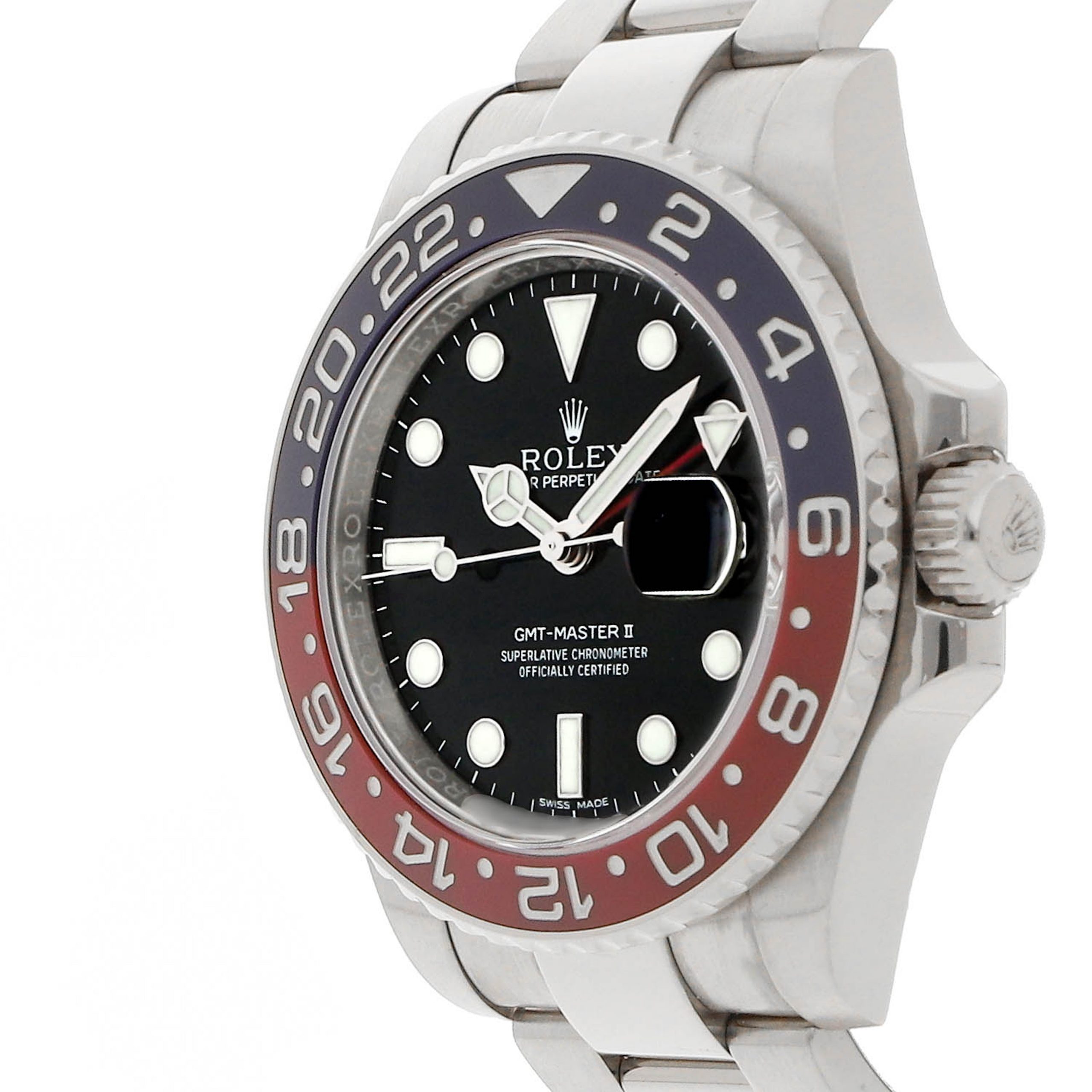 Rolex Super Clone Watch : GMT-Master II “Pepsi” 116719BLRO-0001