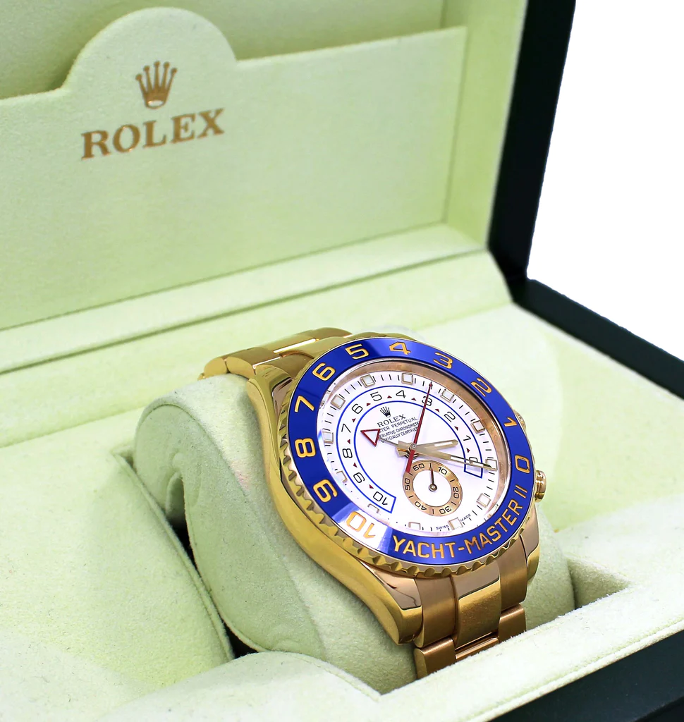 Rolex YACHT-MASTER II-（Gold Strap）m116688-0002
