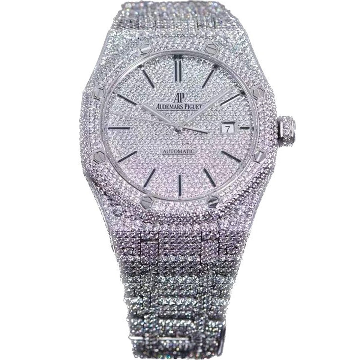 Audemars Piguet Royal Oak Selfwinding 41 mm, Steel/Gem Set Ref. 15400SR.OO.1220SR.01