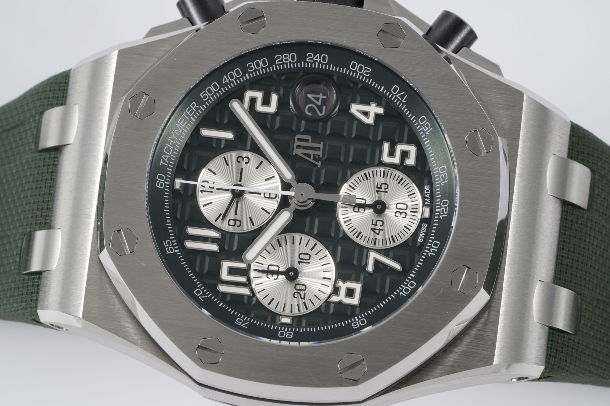 Audemars Piguet Royal Oak Offshore 42 mm, Green Ref. 26238TI.OO.A056CA.01