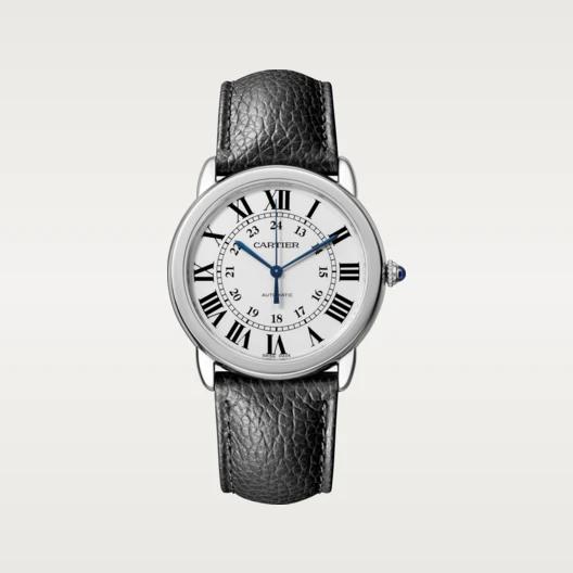 CARTIER MONTRE RONDE SOLO Silver Gray 42mm WSRN0022