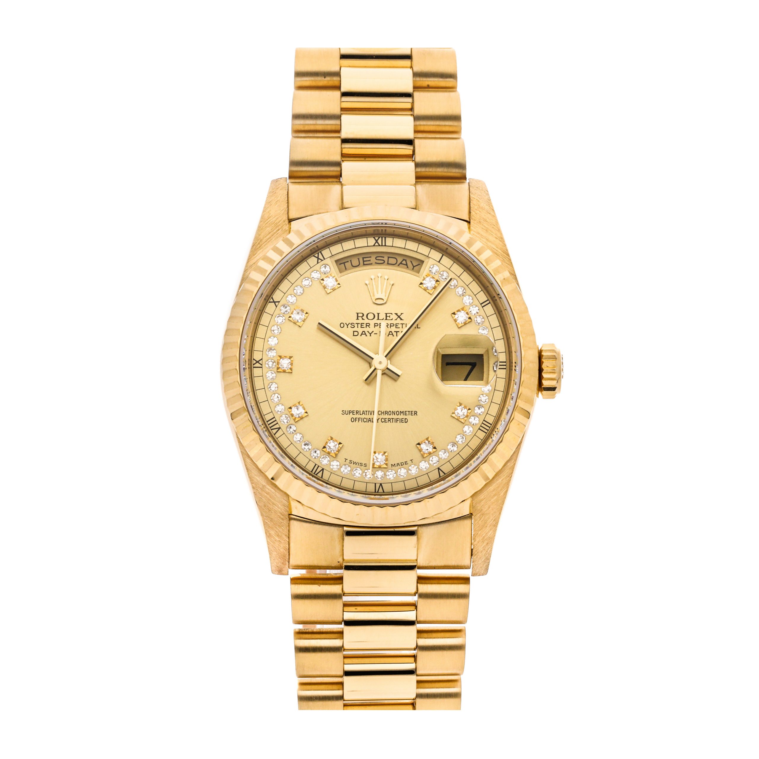 Rolex Super Clone Watch : Day-Date 18238 CHP 61DI PRS