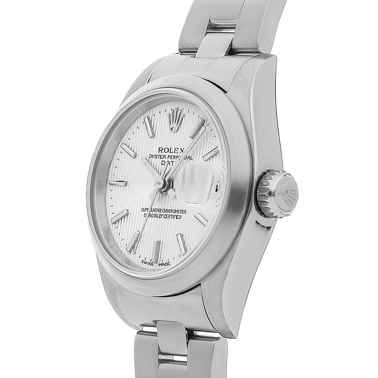 Rolex Super Clone Watch : Oyster Perpetual Date 79160 SLV TAP OYS