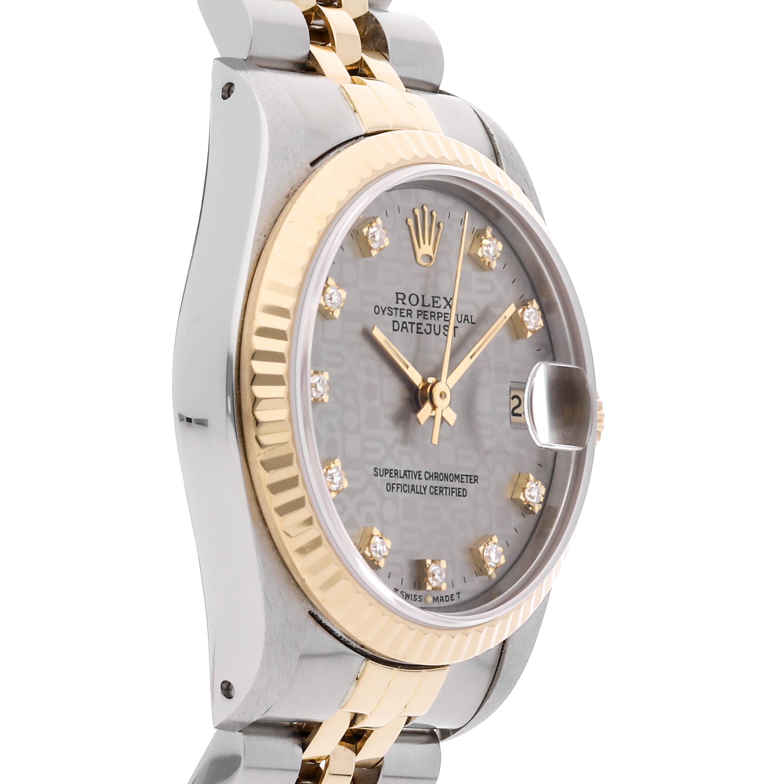 Rolex Super Clone Watch : Datejust 68273 SLV JUB DIA JUB