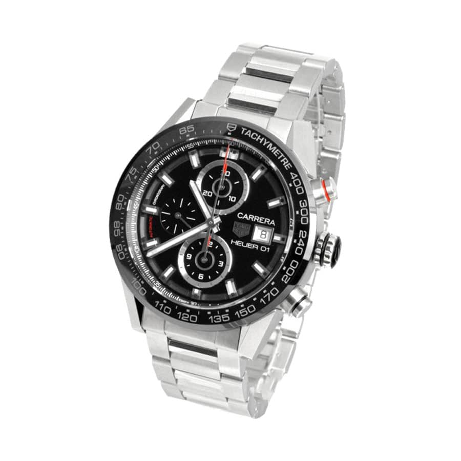 TAG Heuer Carrera Steel Black Replica CAR201Z.BA0714
