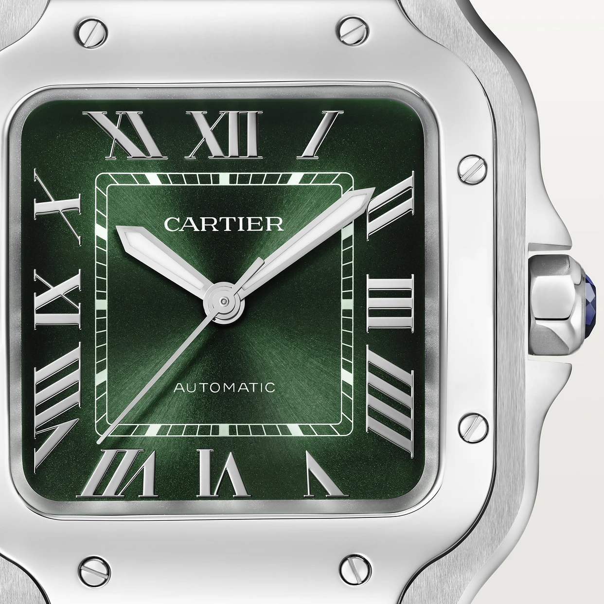 CARTIER SANTOS Green Medium Model 35.1 mm WSSA0061
