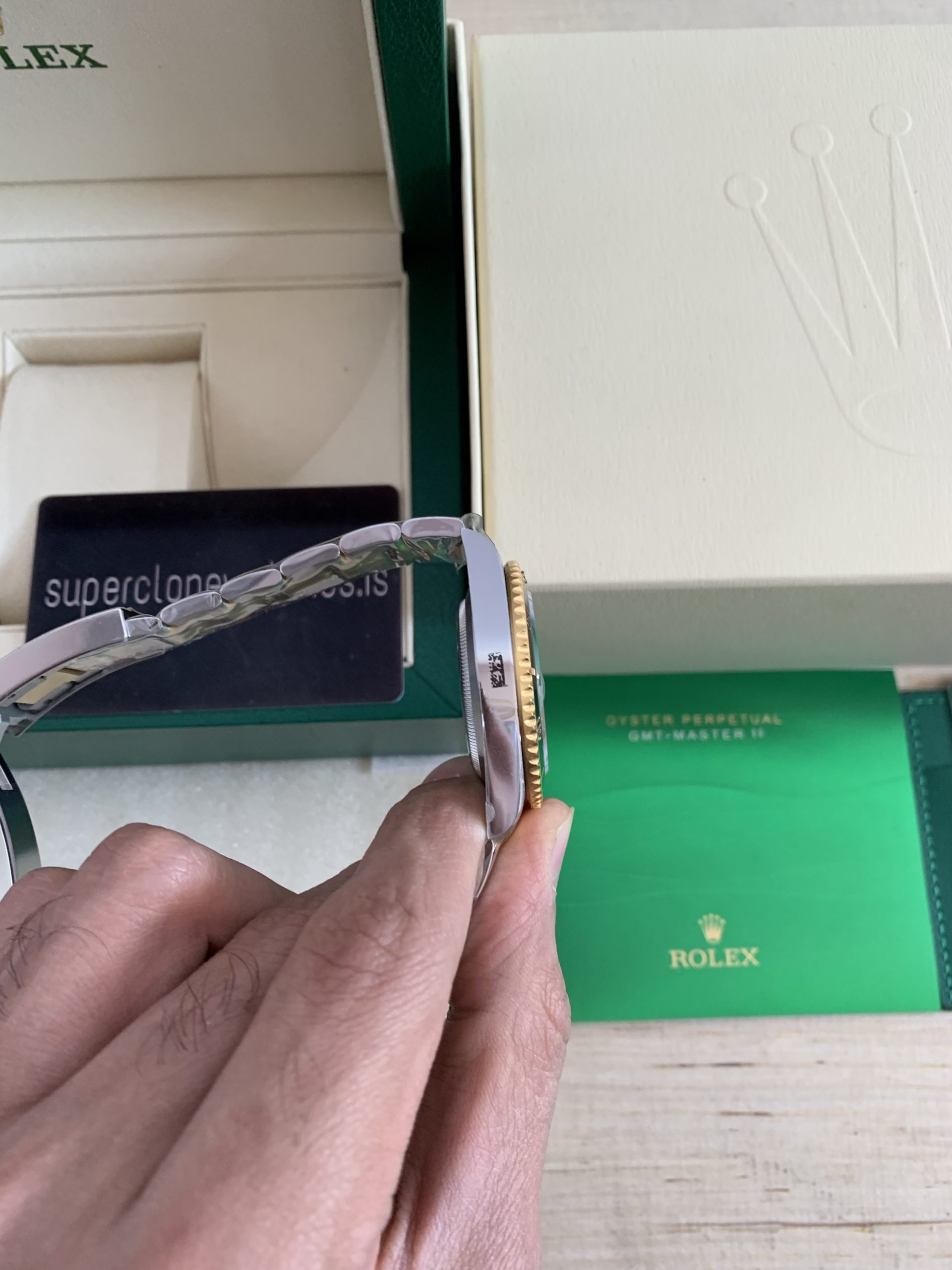 Rolex Submariner Two Tone Black Gold 126613LN 3235 Super Clone Movement