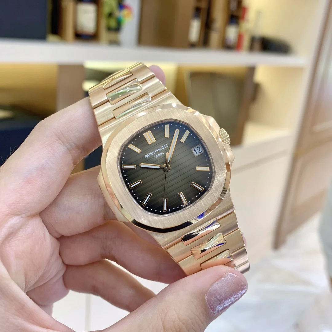 Patek Philippe Nautilus Rose Black 5711/1R-001 Replica