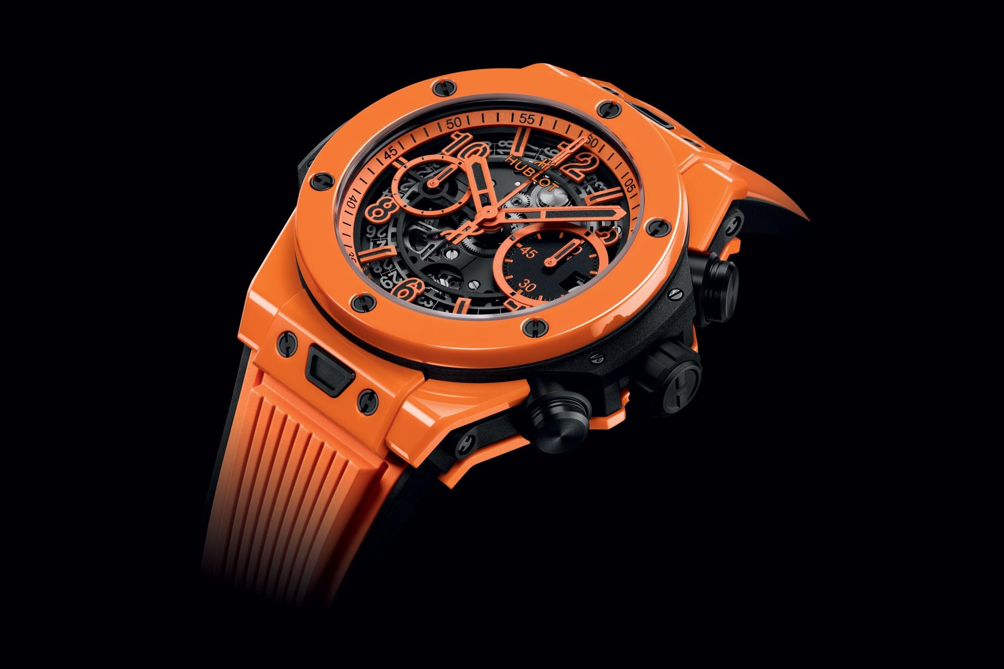 HUBLOT BIG BANG UNICO ORANGE CERAMIC 42MM