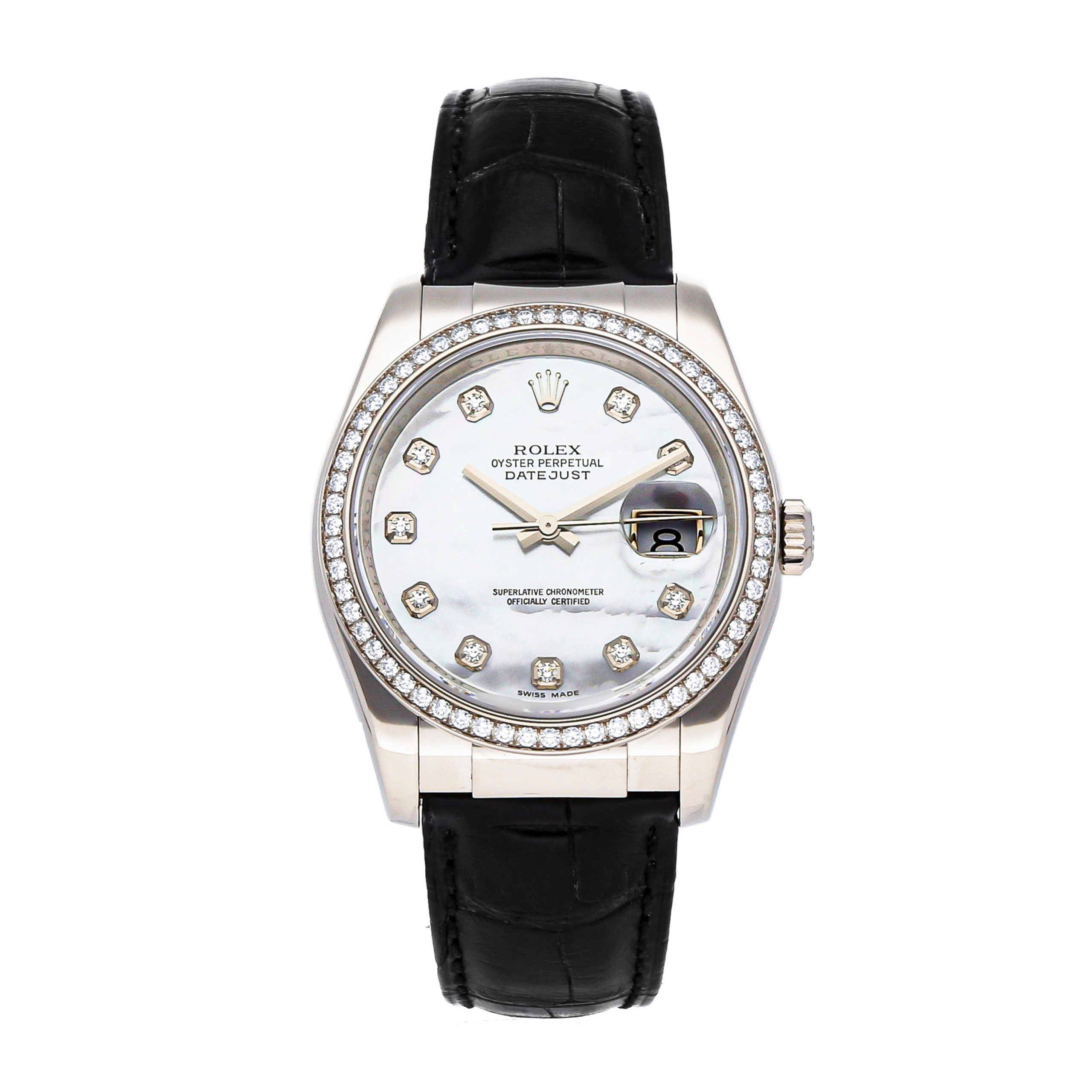 Rolex Super Clone Watch : Datejust 116189 MOP DIA DB