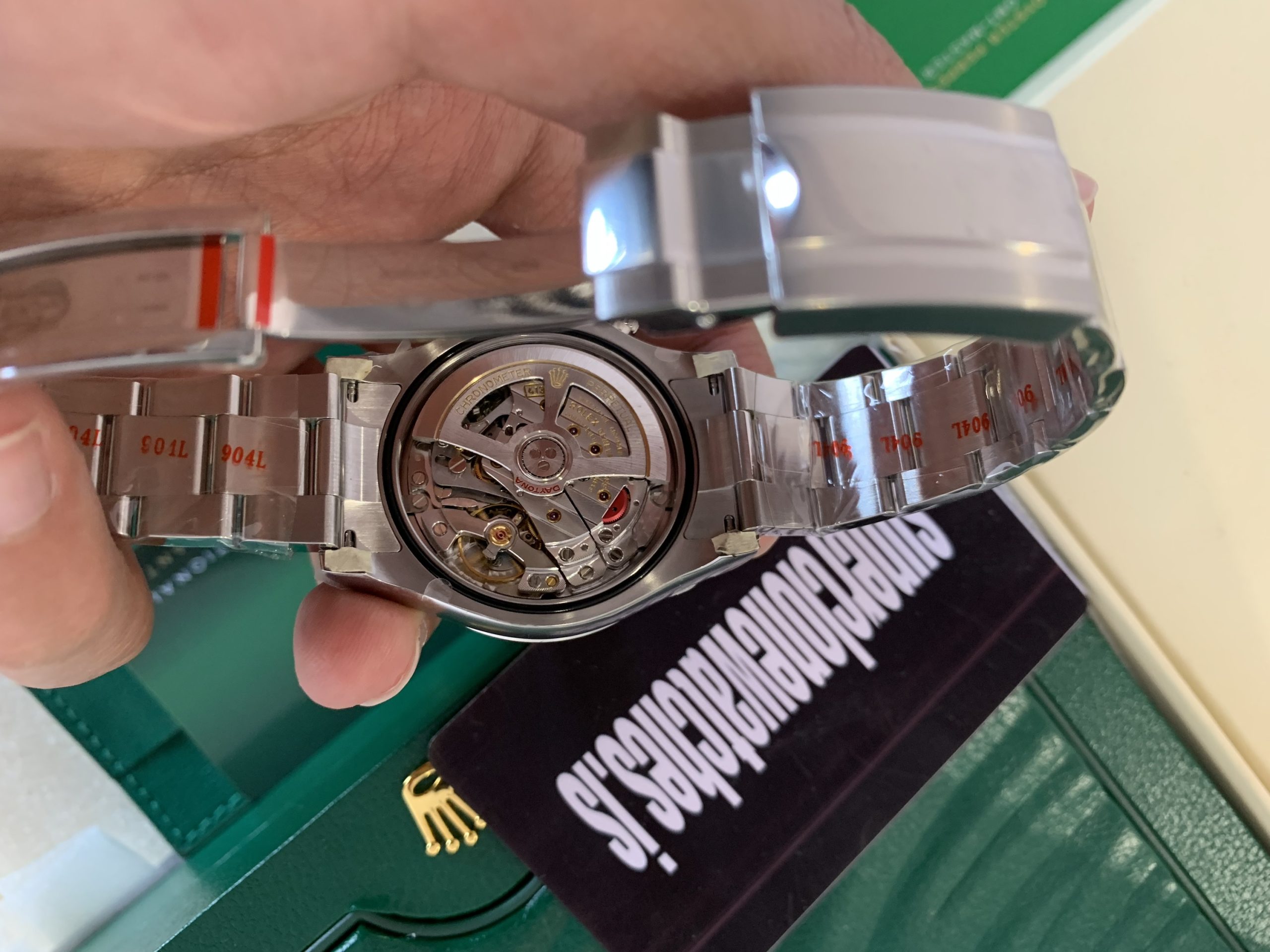 Rolex Daytona 126500 Black Dial Super Clone 4131 Movement Latest