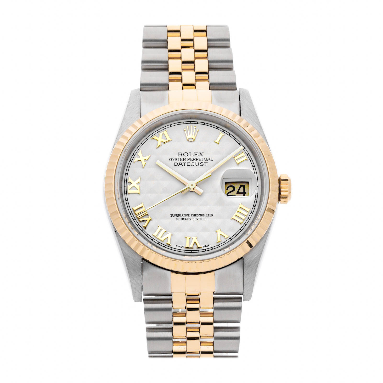 Rolex Super Clone Watch : Datejust 16233 IVR PYR ROM JUB