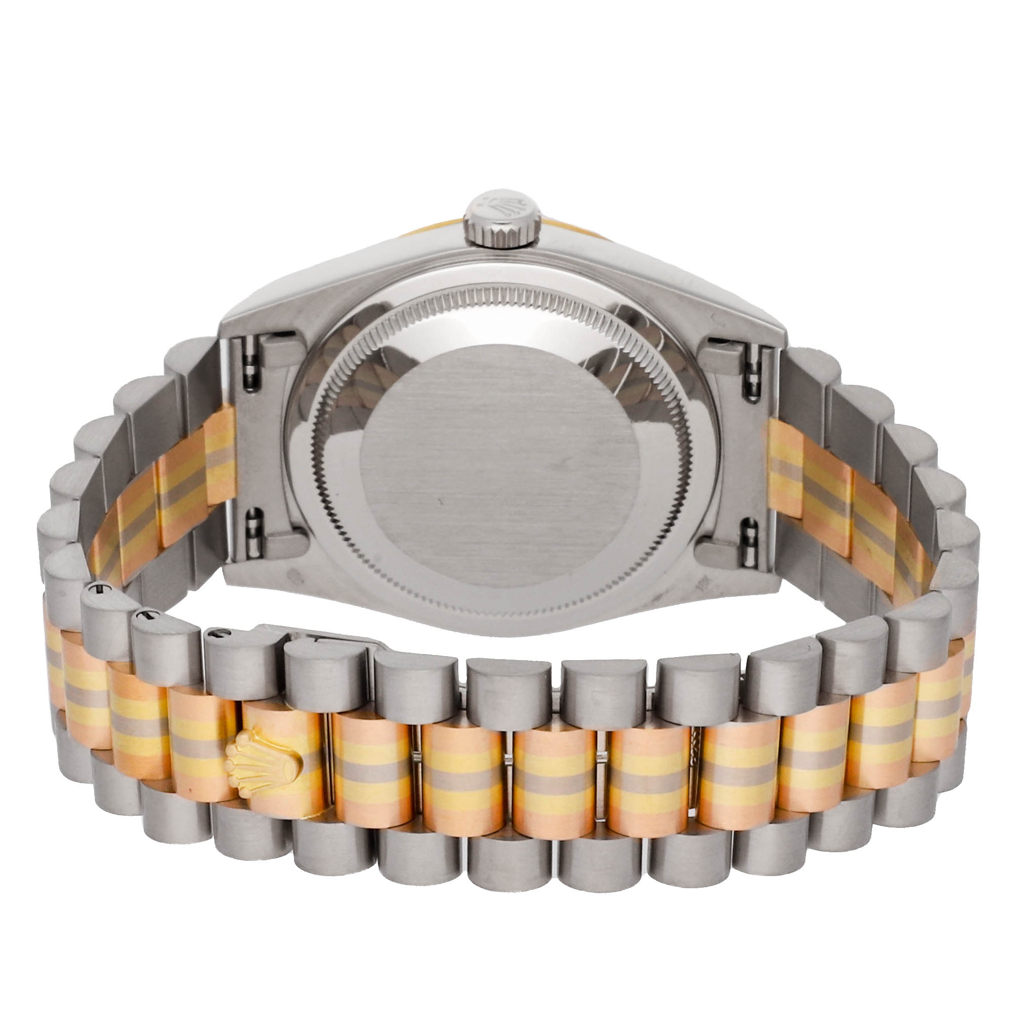 Rolex Super Clone Watch : Day-Date Tridor WG/ 18239B CHP DIA TRI