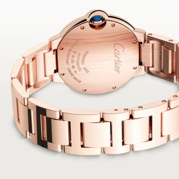 CARTIER BALLON BLEU Diamond Rose Gold 36mm WJBB0067