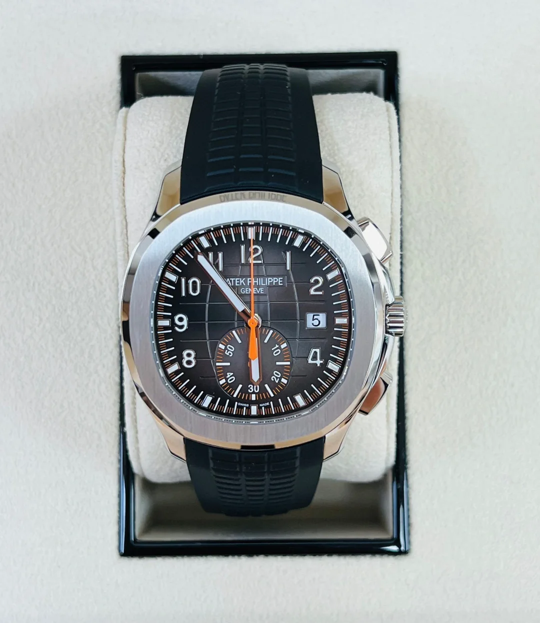 Patek Philippe Aquanaut Black 5968A-001 Replica