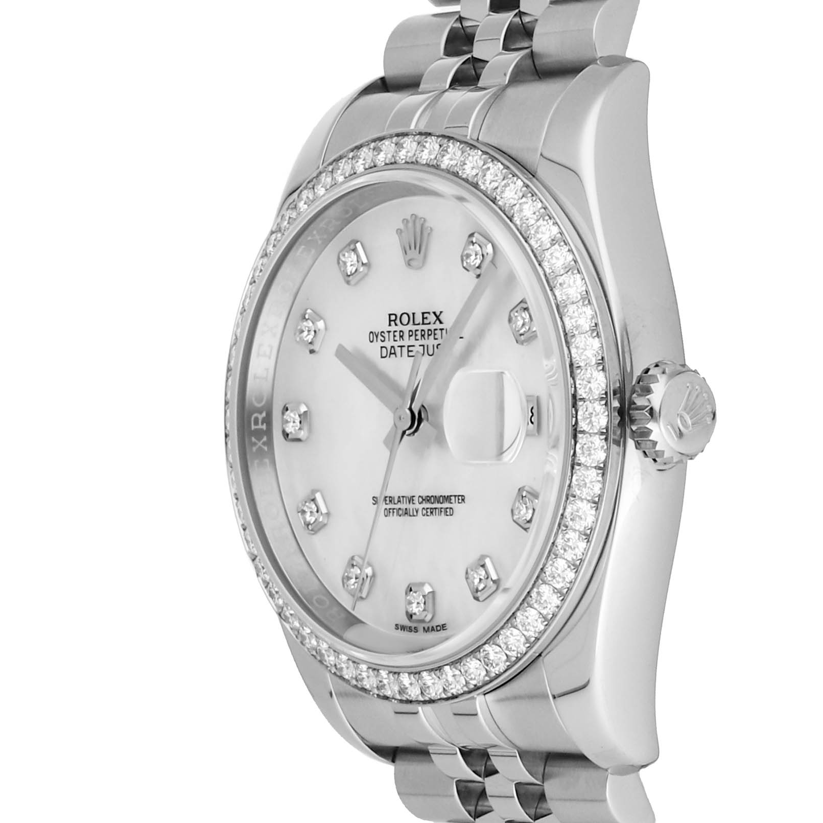 Rolex Super Clone Watch : Datejust 116244-0011