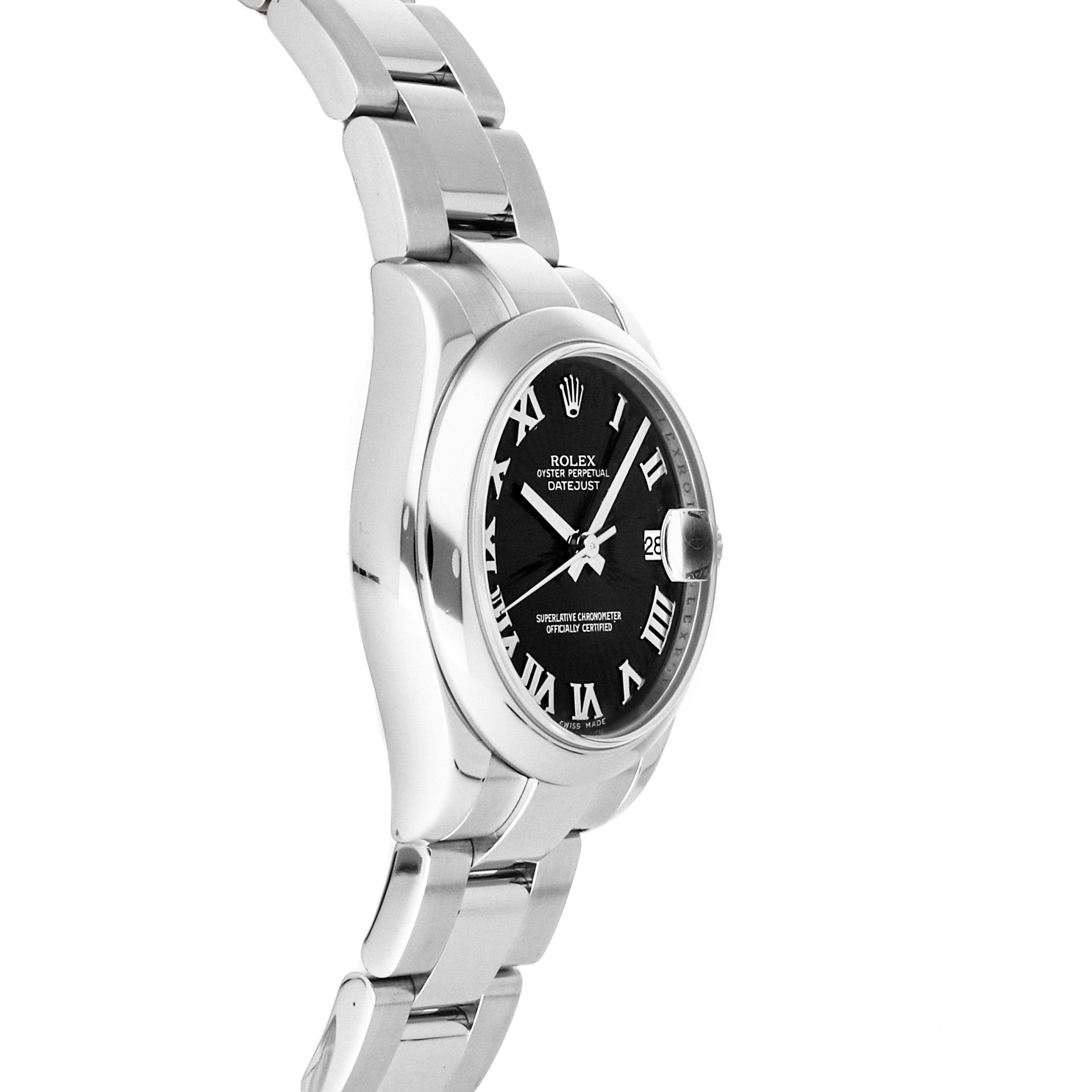 Rolex Super Clone Watch : Datejust 178240 BLK SUN ROM OYS