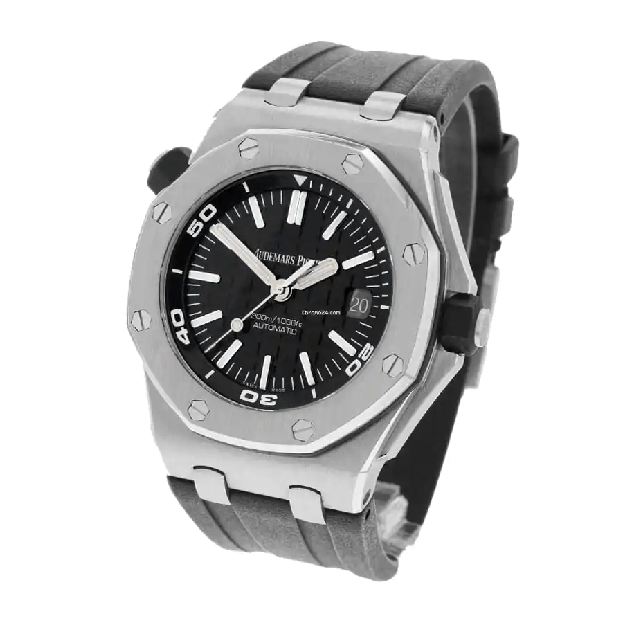 Audemars Piguet Royal Oak Offshore Diver 42 mm, Black Ref. 15710ST.OO.A002CA.01