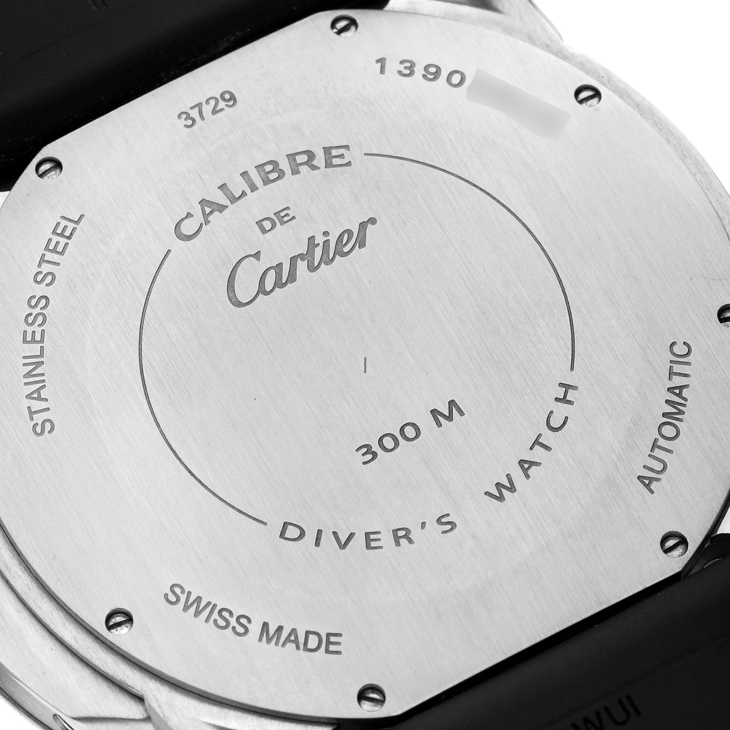 Cartier Calibre de Cartier Diver Black Dial Steel W7100056
