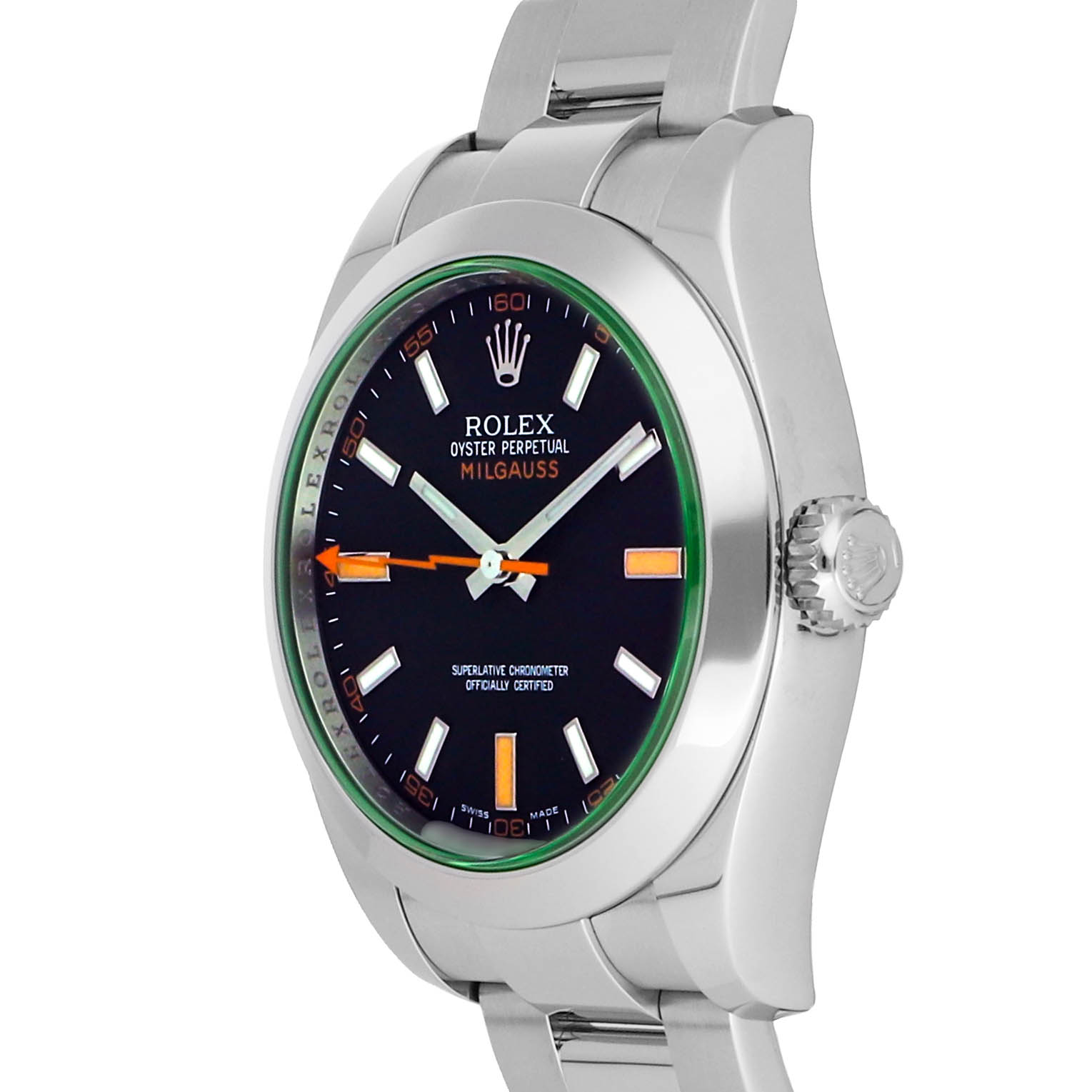 Rolex Super Clone Watch : Milgauss 116400GV-0001