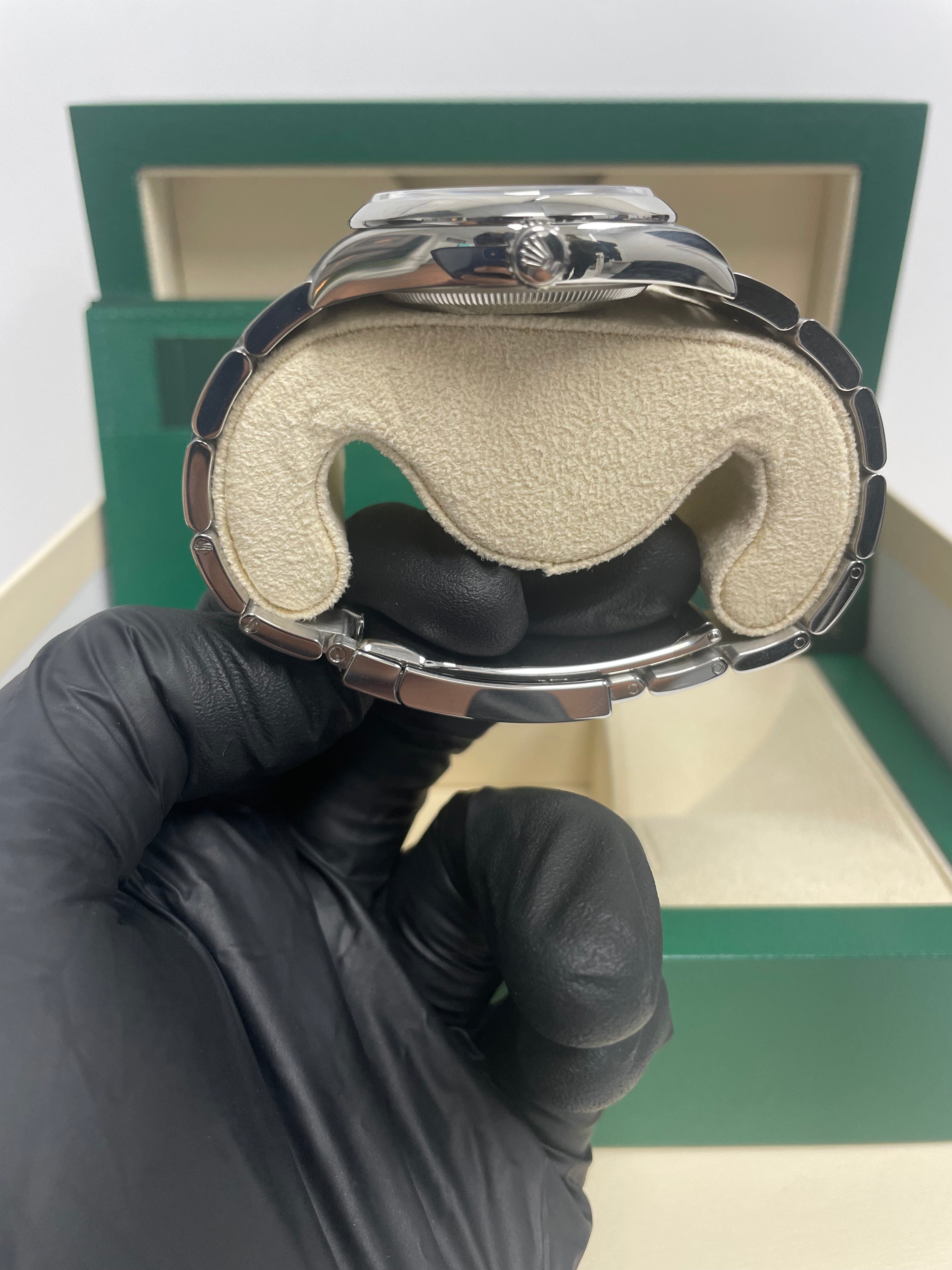 Rolex Oyster Perpetual 36mm Stainless Steel - Turquoise Dial - Oyster Bracelet (Ref# 126000)