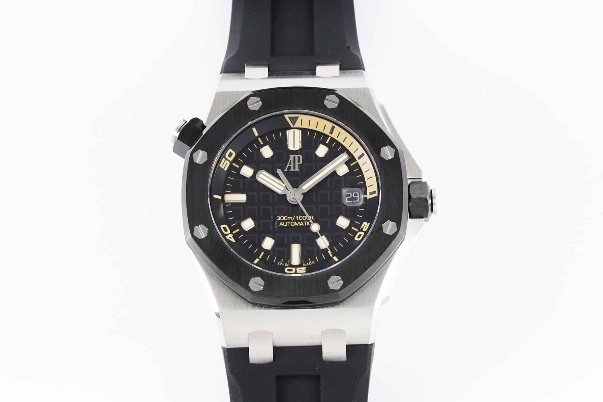 Audemars Piguet Royal Oak Offshore Diver 42 mm, Black Ref. 15720CN.OO.A002CA.01