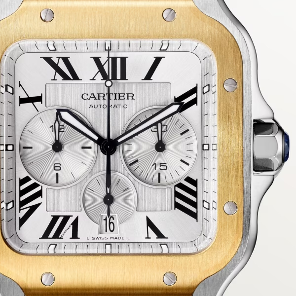 Cartie SANTOS DE CARTIER CHRONOGRAPH WATCH
