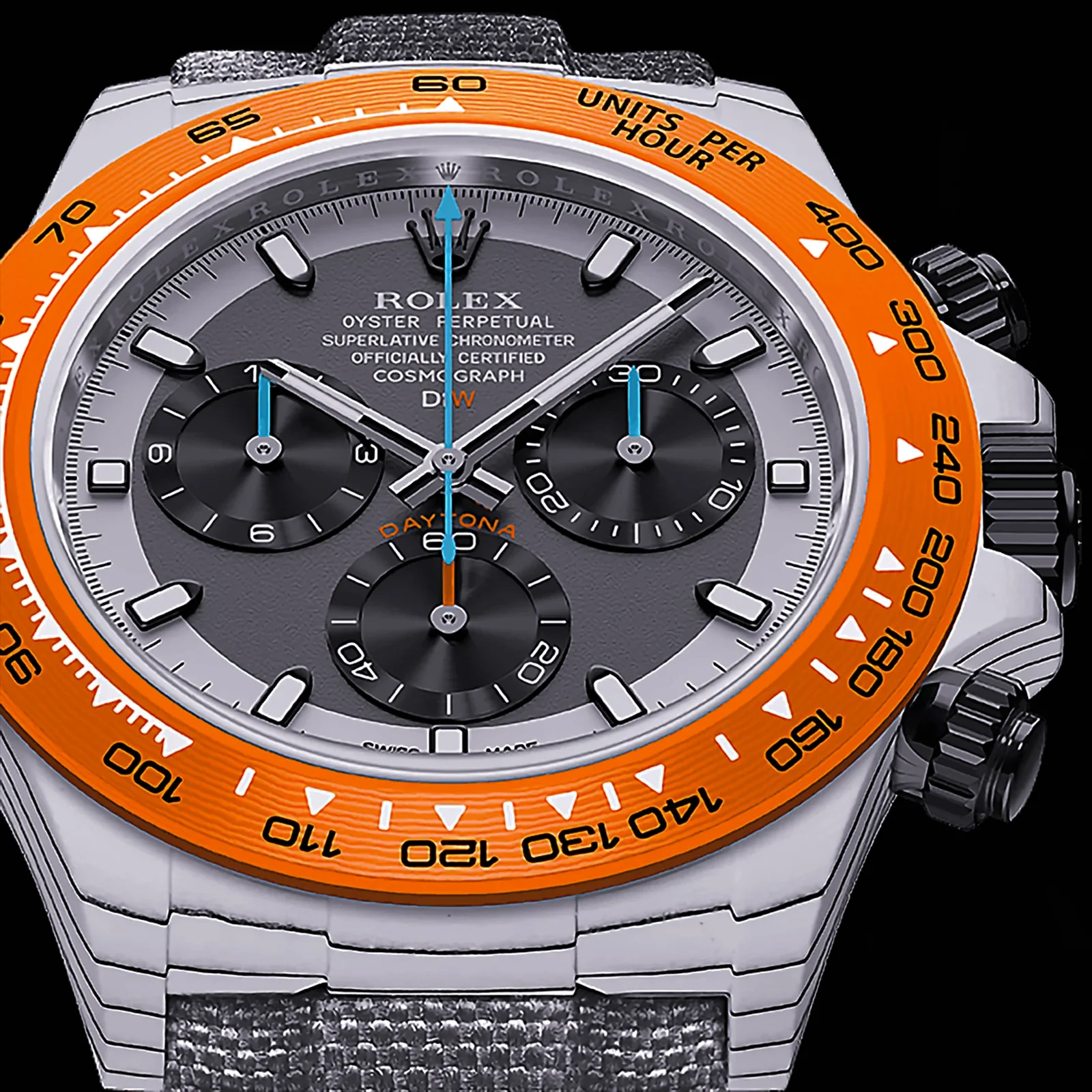 DiW Rolex Daytona OCELLARIS Quartz Fiber