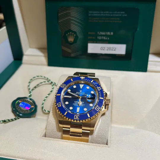 Rolex Rolex Perpetual Submariner M126618LB-0002 Series（Blue dial）
