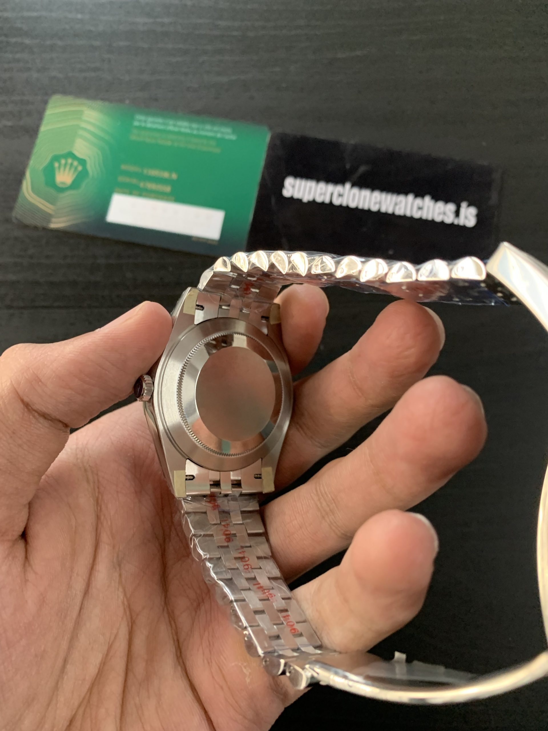 Rolex Datejust 41 Mother Of Pearl Dial Super Replica with Swiss 3235 Clone Movement