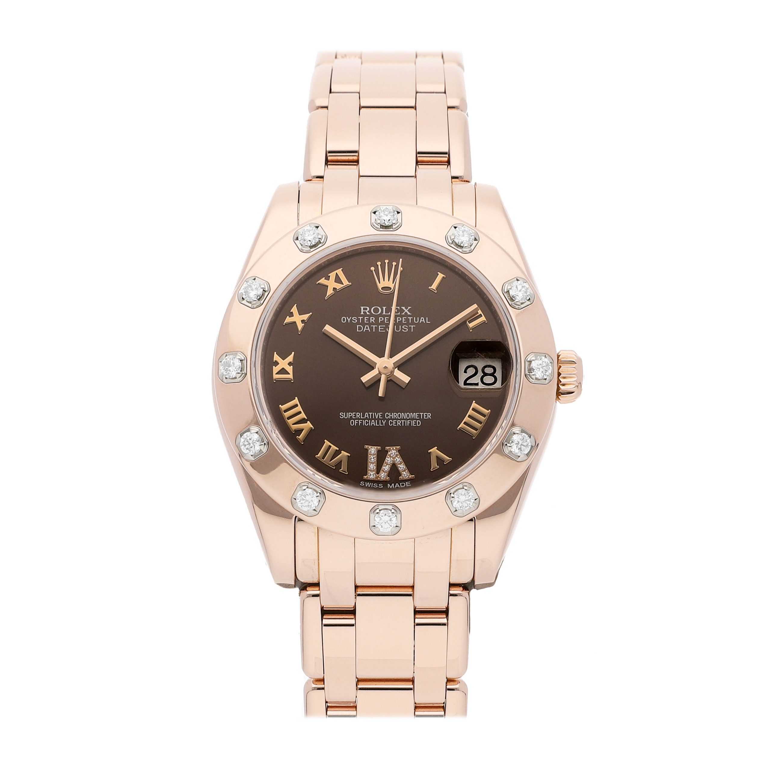 Rolex Super Clone Watch : Datejust Pearlmaster 81315-0003