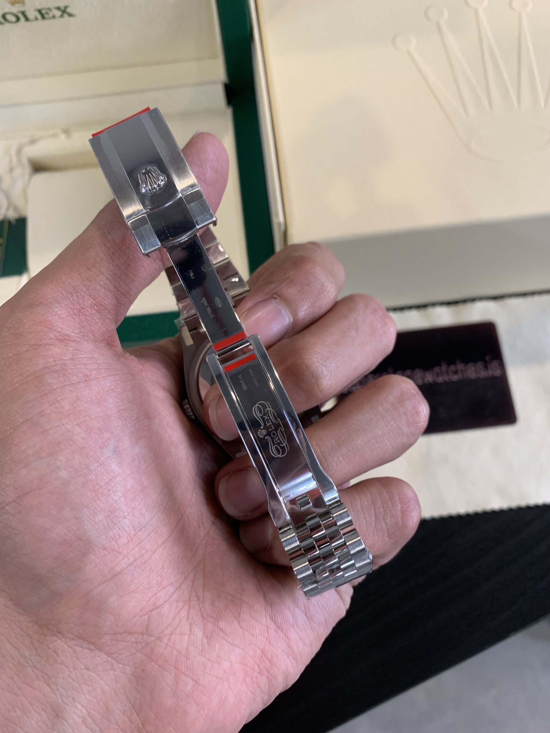 36mm Rolex Datejust Wimbledon Replica Jubilee Bracelet clone 3235 movement