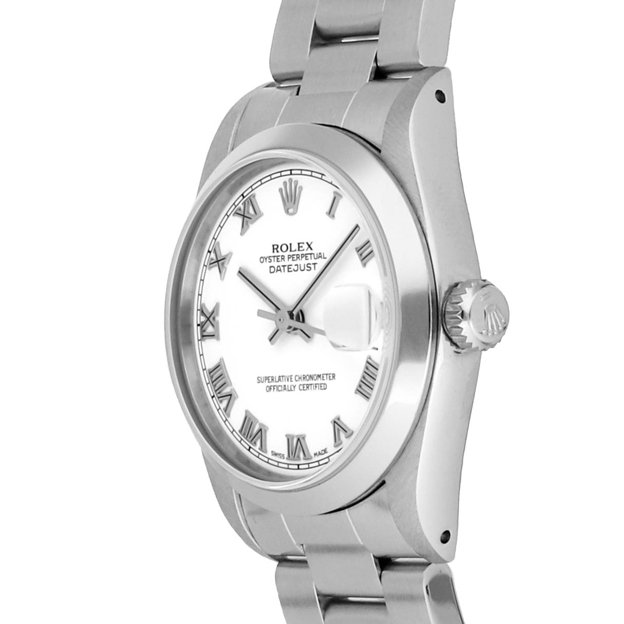 Rolex Super Clone Watch : Datejust 68240 WHT ROM OYS
