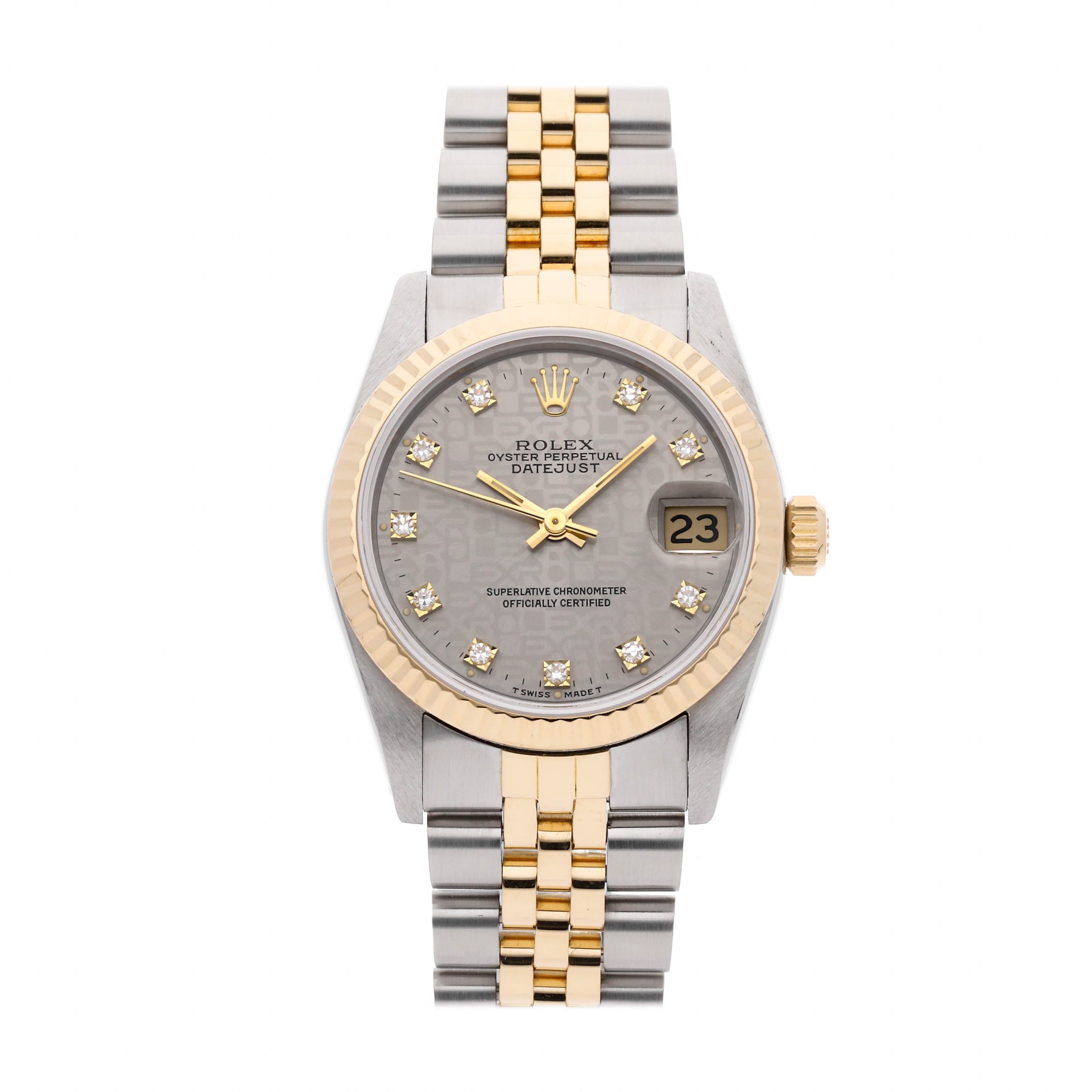 Rolex Super Clone Watch : Datejust 68273 SLV JUB DIA JUB