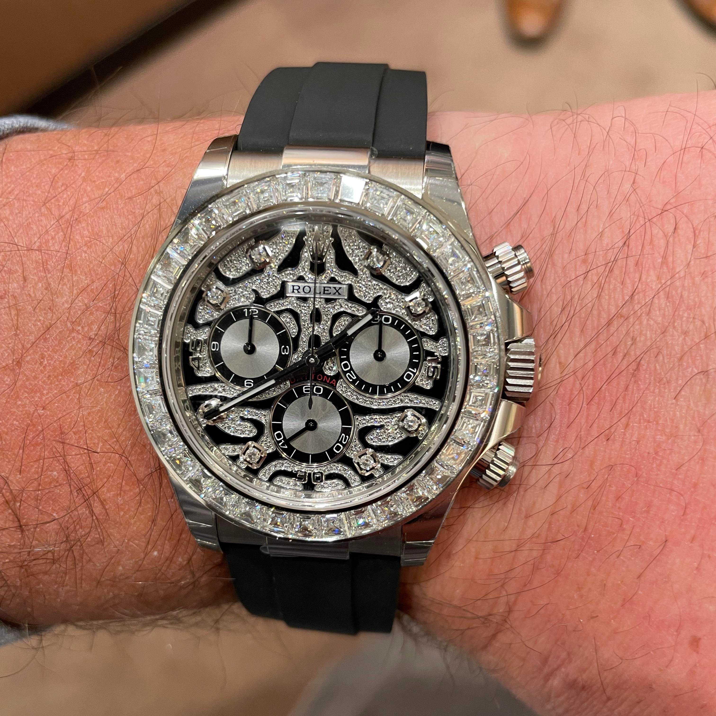 Rolex Daytona 116589TBR Eye of the Tiger White Gold UNWORN