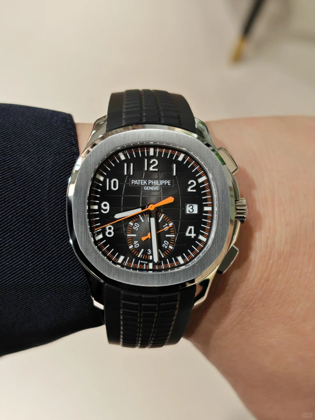 Patek Philippe Aquanaut Black 5968A-001 Replica