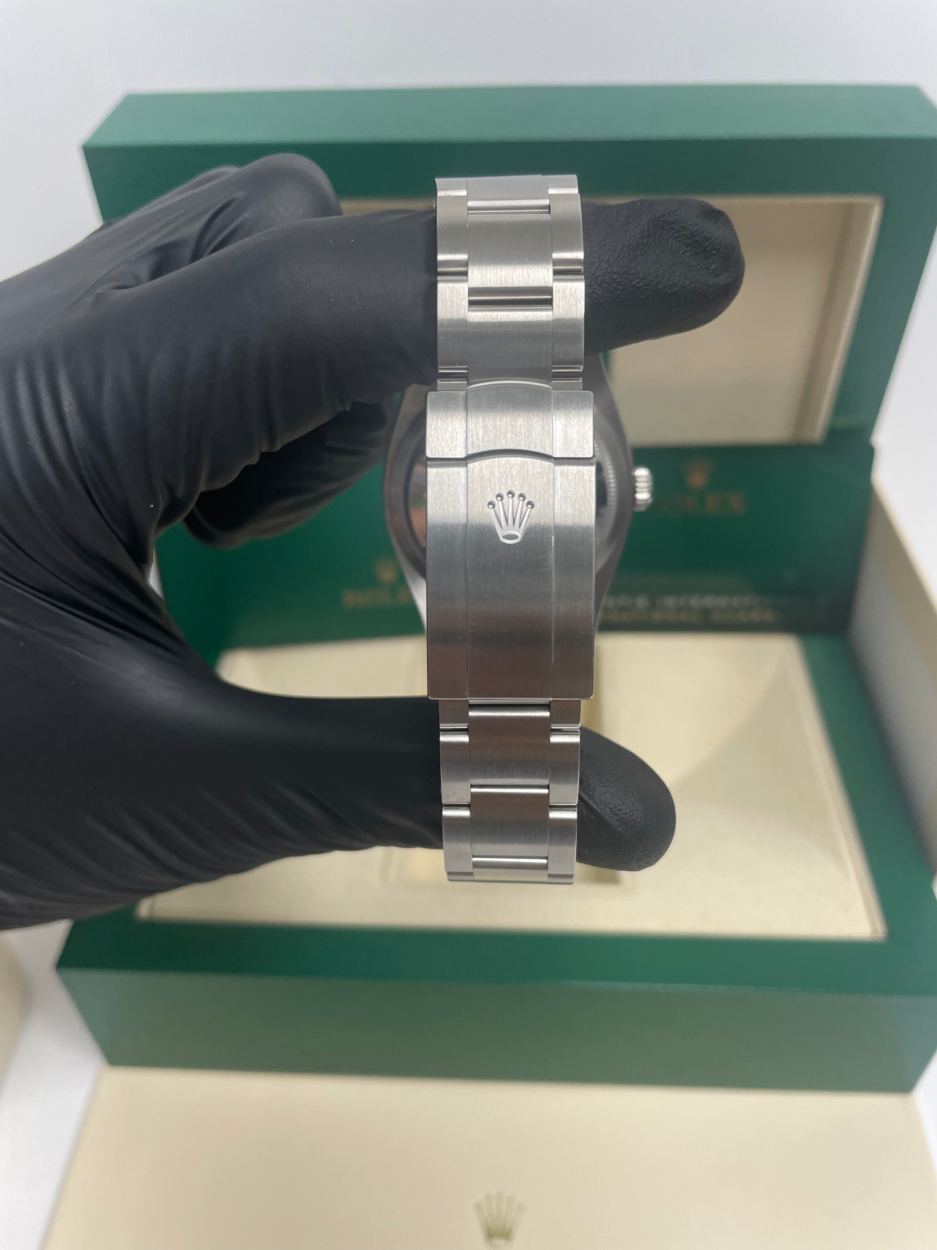 Rolex Oyster Perpetual 36mm Stainless Steel - Turquoise Dial - Oyster Bracelet (Ref# 126000)