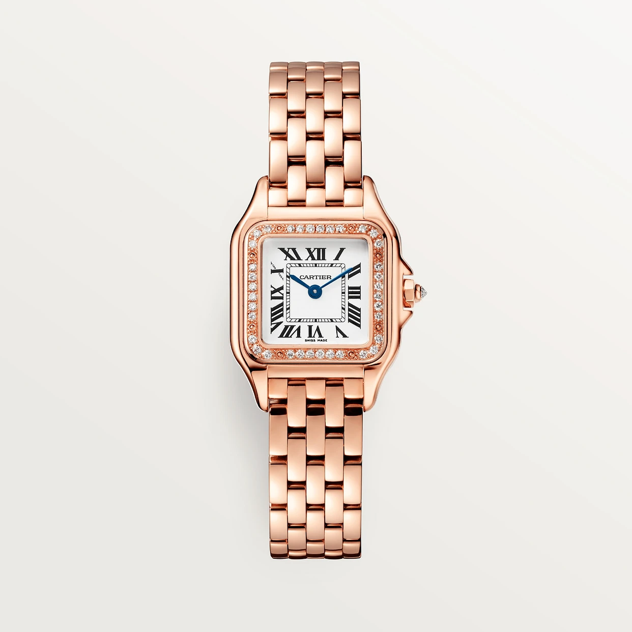 CARTIER PANTHÈRE Rose Gold Diamond 30mm Small Model WJPN0049